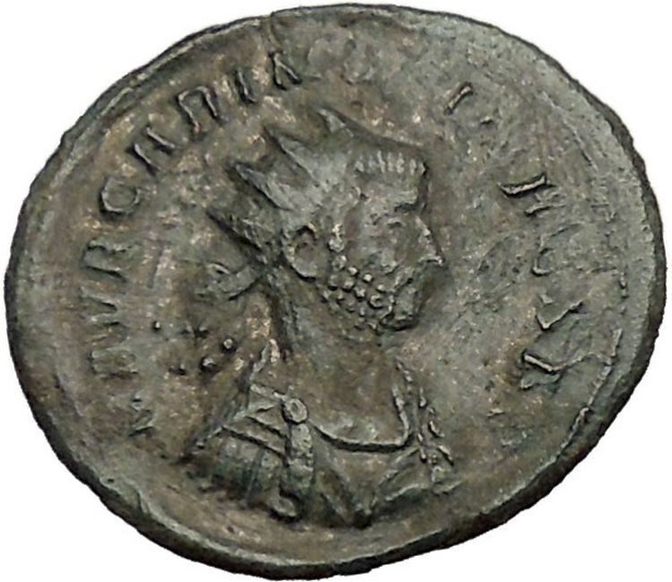 Carinus as Caesar with globe and spear 282AD Rare Ancient Roman Coin i52851