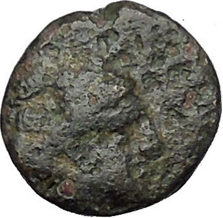 Lampsakos in Mysia 400BC Rare Ancient Greek Coin Female head Pegasus i50556