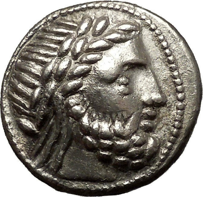 Celtic Eastern Europe Silver Tetradrachm as Greek Philip II Macedon Coin i54001