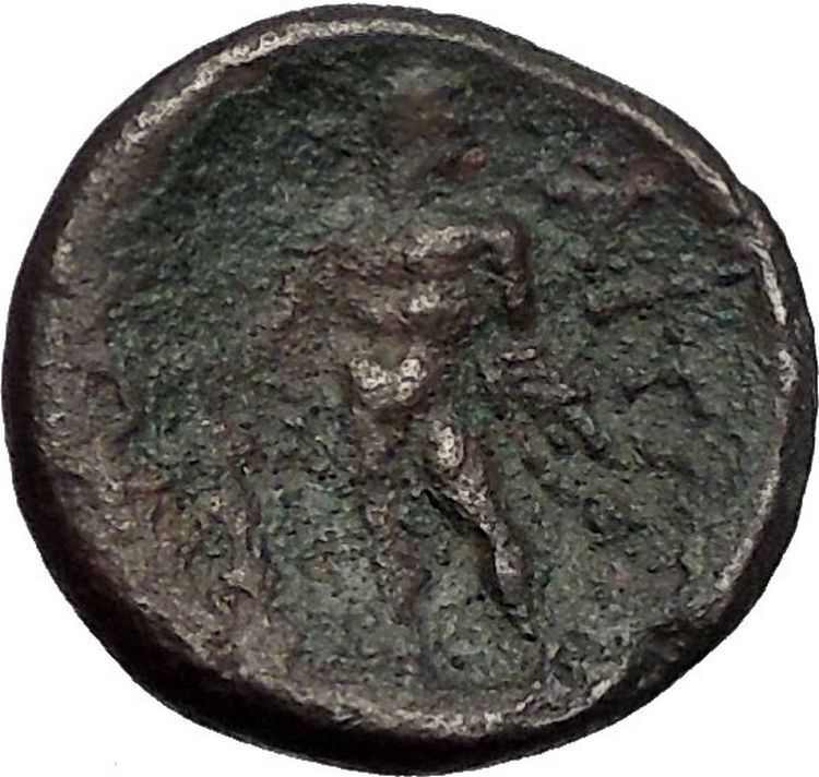 AITOLIA Aitolian League 205BC Athena Hercules Ancient Greek Coin i56288