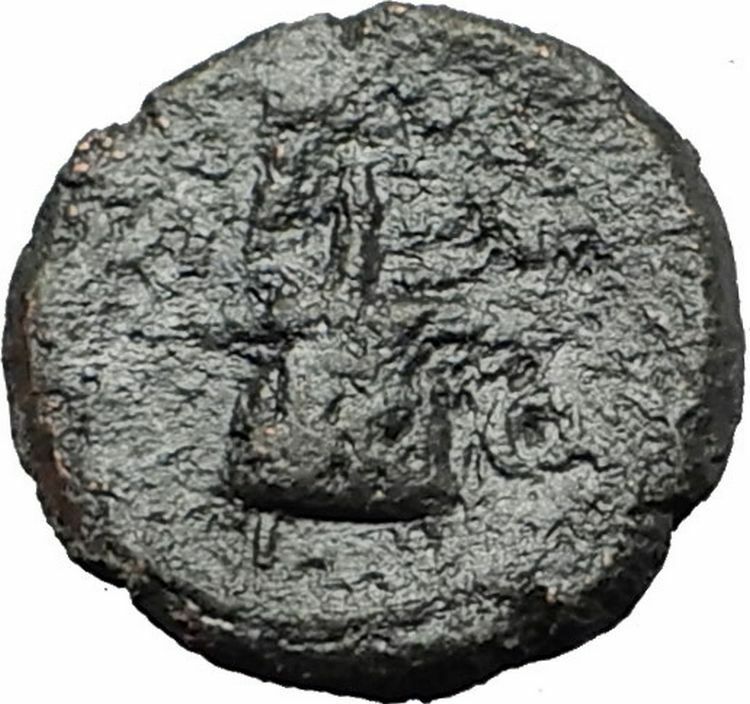 SYRACUSE in SICILY - Roman Flamen APEX Apollo Ancient Greek Coin RARE R1 i58814