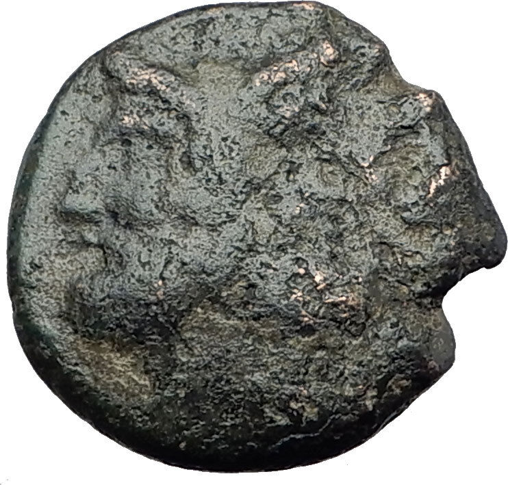 Thessalonica in Macedonia under Romans Ancient Greek Coin JANUS CENTAURS i63126