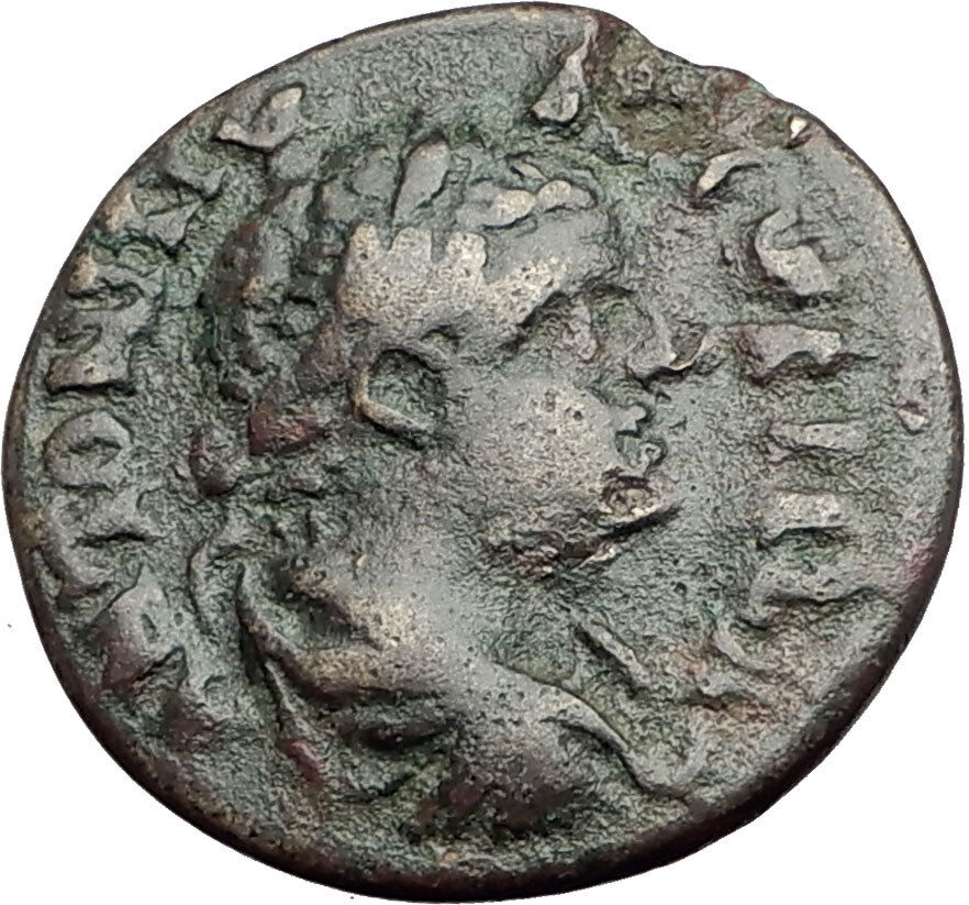 ELAGABALUS 218AD Genuine Parion Parium Mysia Ancient Roman Coin CAPRICORN i65166