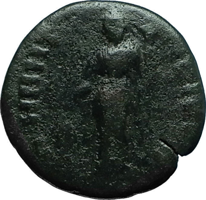 ANTONINUS PIUS Nicomedia Bithynia Authentic Ancient Roman Coin DEMETER i66327