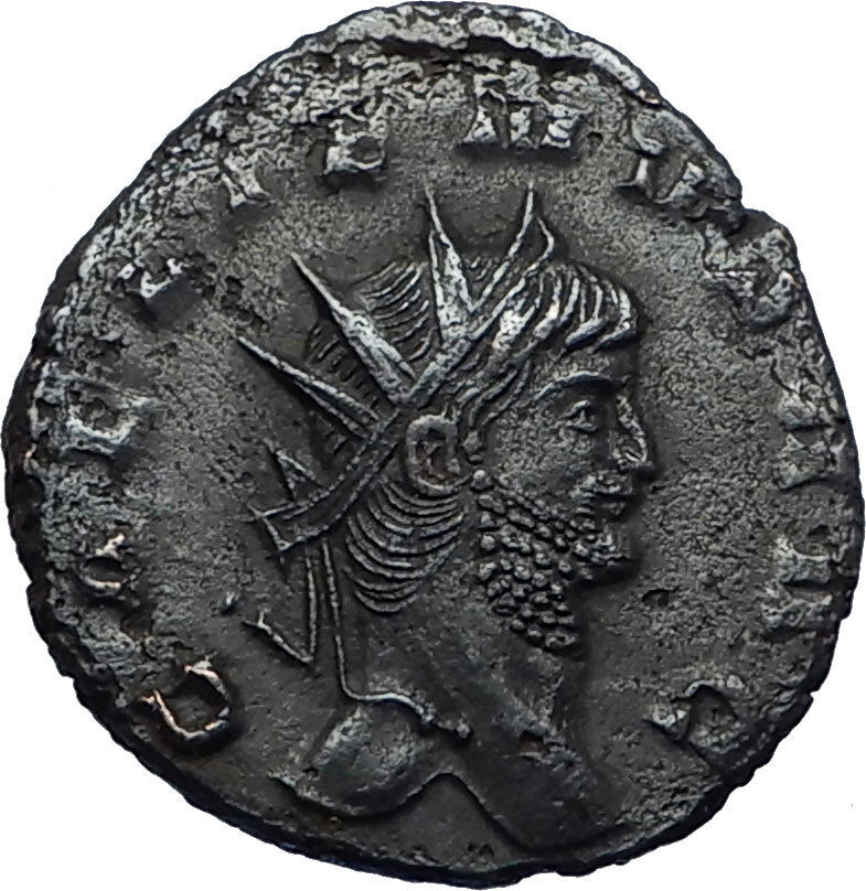 GALLIENUS son of Valerian I 267AD Authentic Ancient Roman Coin GOAT i66922