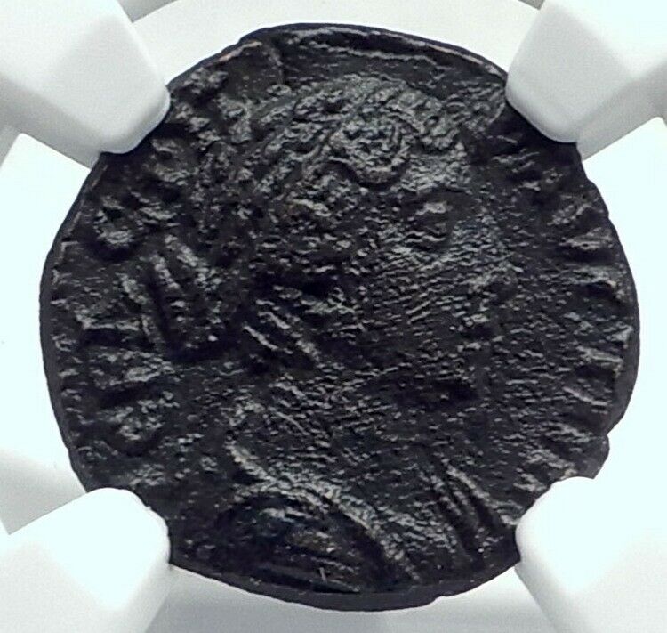 FAUSTINA II Junior Marcus Aurelius Wife RARE Myrina Aeolis Roman Coin NGC i78513