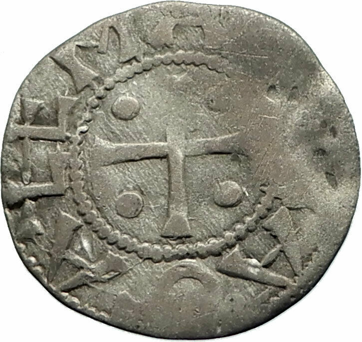 1100-1400AD FRANCE Vienne Archbishops Antique Medieval Silver French Coin i74579