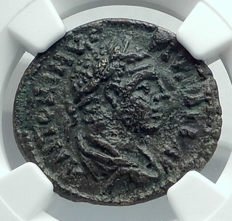 CARACALLA 198AD Parium Parion Mysia Authentic Ancient Roman Coin WOLF NGC i78438