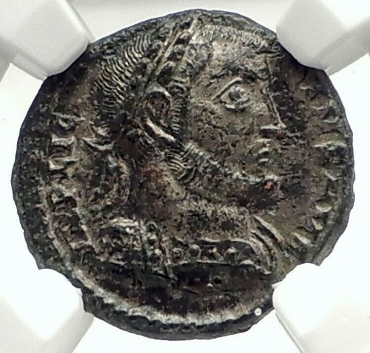 LICINIUS I Authentic Ancient 318AD Thessalonica Ancient Roman Coin NGC i76306