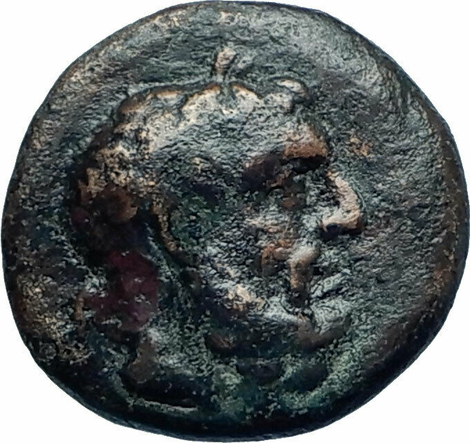 MOSTIS / MOSTIDOS Rare R3 Ancient THRACE King 139BC Greek Coin HERCULES i78129