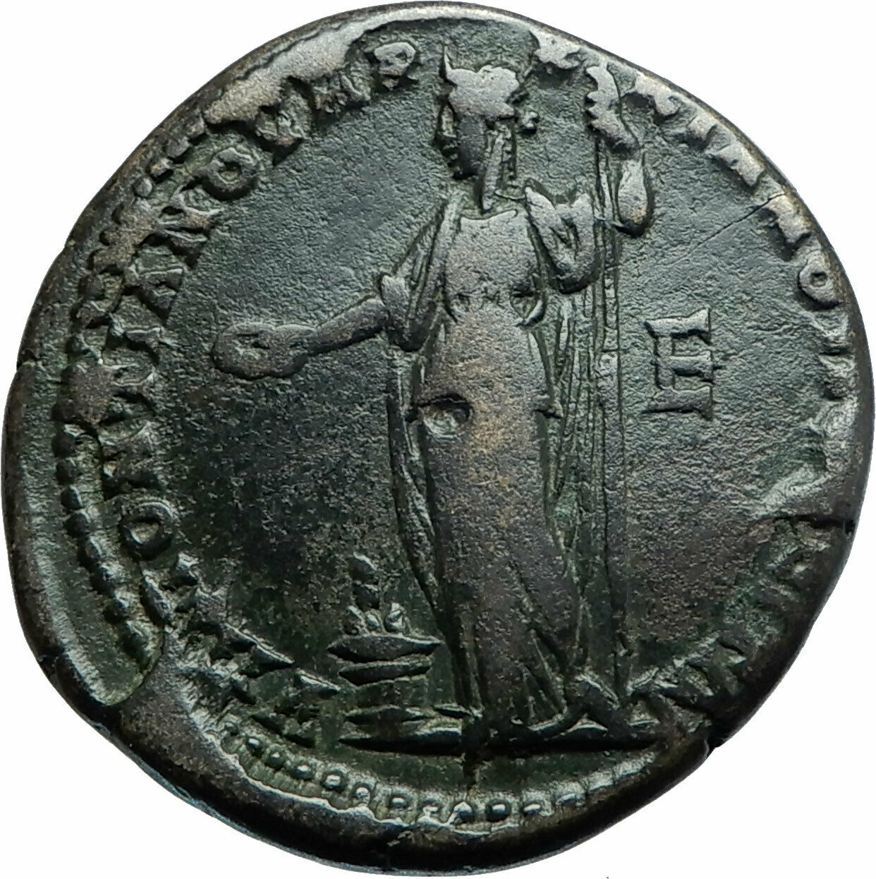 MACRINUS & SON DIADUMENIAN Ancient 217AD Marcianopolis Roman Coin HERA i78927