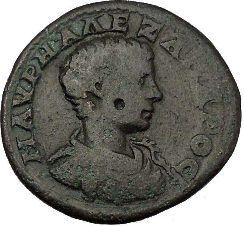 SEVERUS ALEXANDER as CAESAR 222AD Ancient Roman Coin Odessos Thrace i37920 Rare