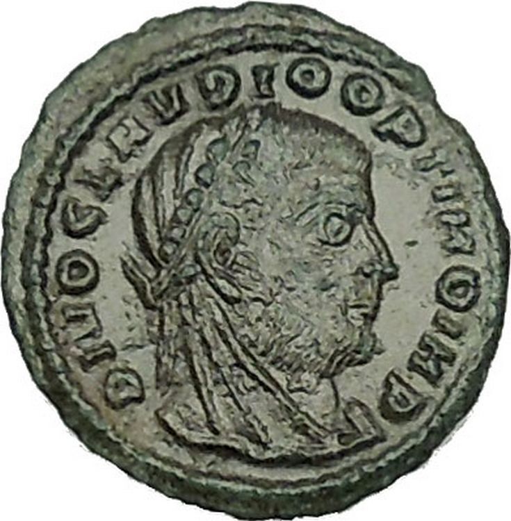 CLAUDIUS II Deification Issue under Constantine I the Great Roman Coin i39757