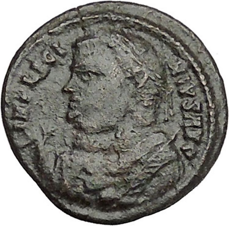 LICINIUS I Constantine I the Great enemy Ancient Roman Coin Camp Gate i41026