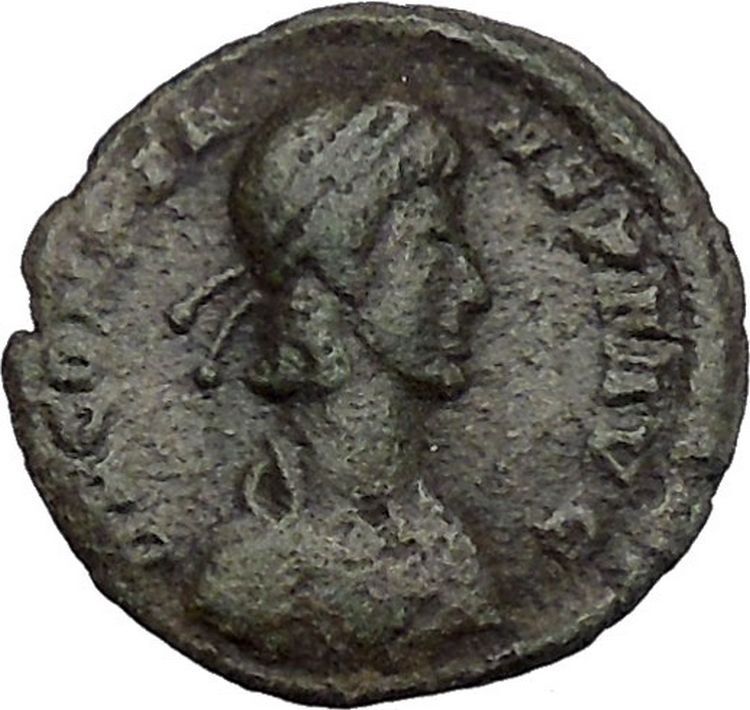 CONSTANS 330AD Trier Christianity PHOENIX Authentic Ancient Roman Coin i45561