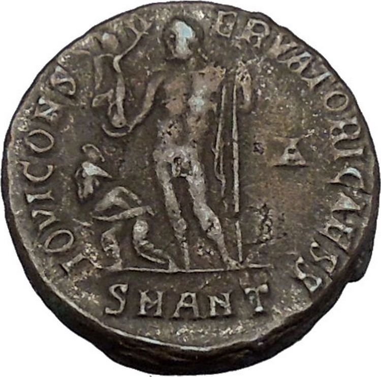 Licinius II Jr Constantine the Great nephew 317AD Roman Coin Jupiter i45691