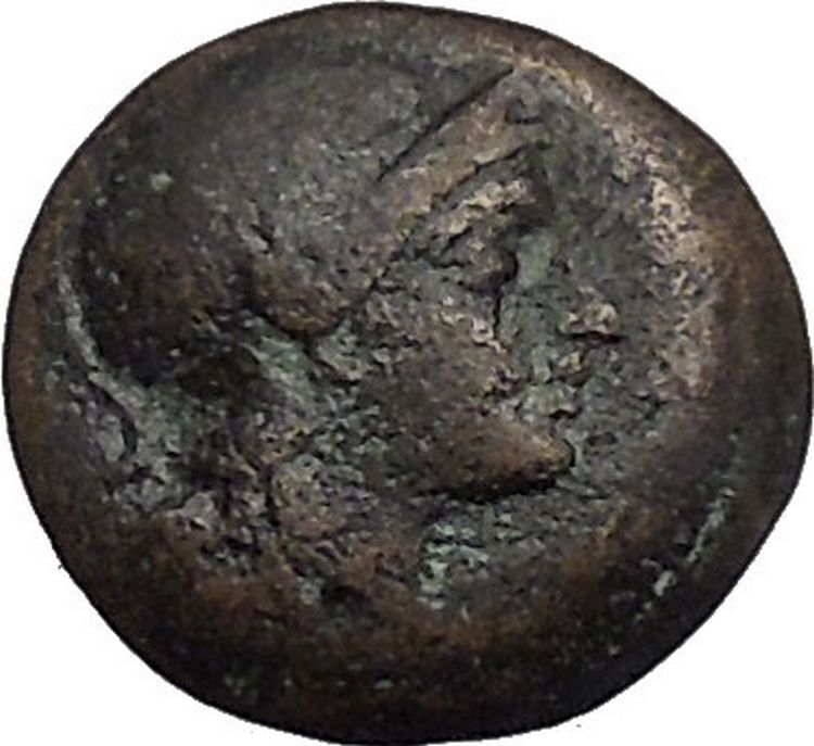 Pergamon Regal Coinage 282BC Athena Magic & Bow Ancient Greek Coin i48992