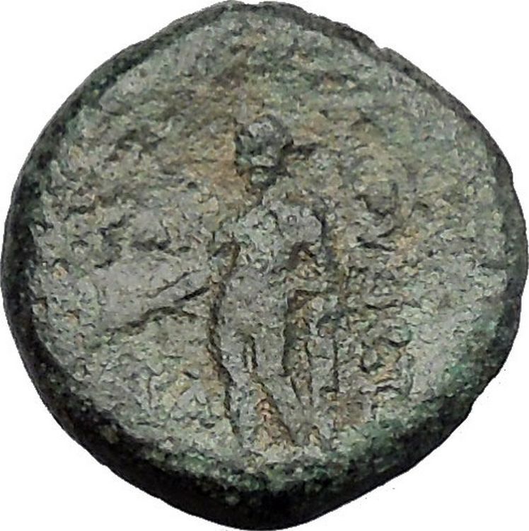 KORYKOS in CILICIA 1stCenBC Artemis Apollo Authentic Ancient Greek Coin i50329