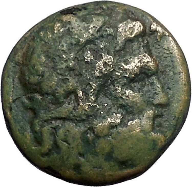 PHILIP V King of Macedonia 212BC Zeus Horseman Genuine Ancient Greek Coin i49231