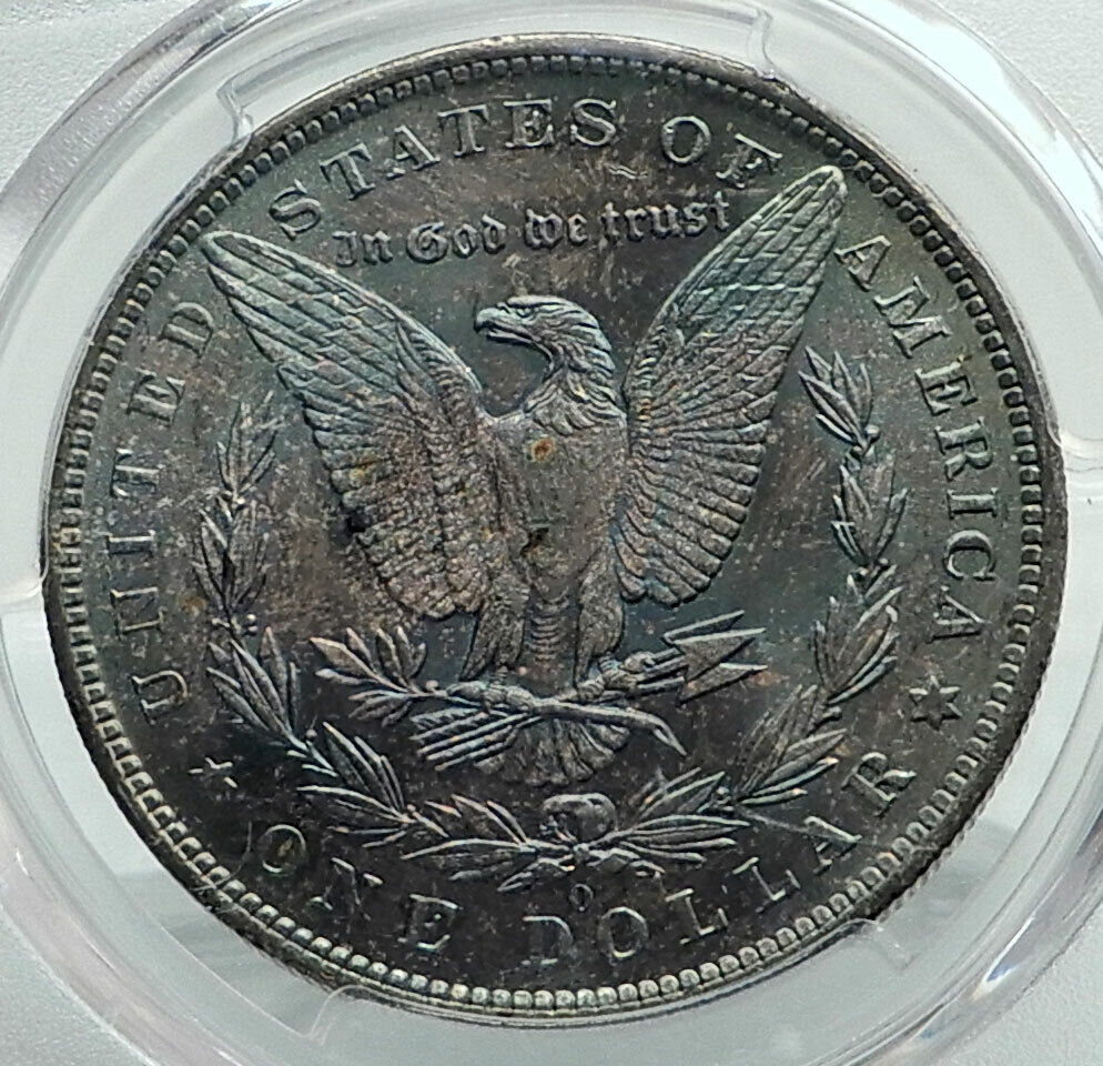 1883 UNITED STATES of America SILVER Morgan US Dollar Coin EAGLE PCGS MS i78881