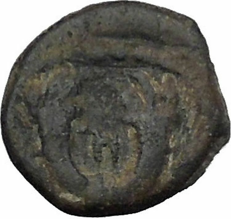 Aretas IV Arab Kingdom of Nabataea PETRA 4BC Original Ancient Greek Coin i50402