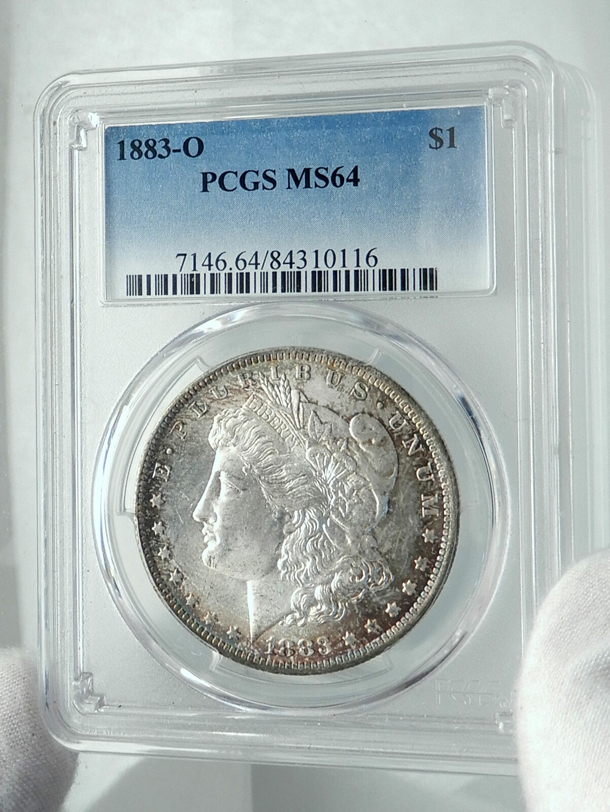 1883 UNITED STATES of America SILVER Morgan US Dollar Coin EAGLE PCGS MS i78881