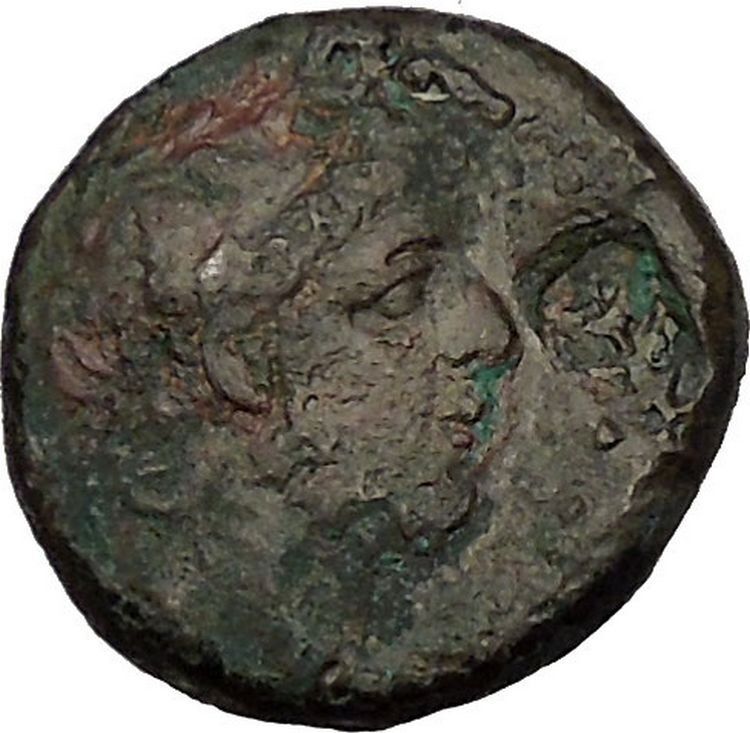 ANTIOCHOS IX Kyzikenos 108BC Seleukid Athena RARE R2 Ancient Greek Coin i53685