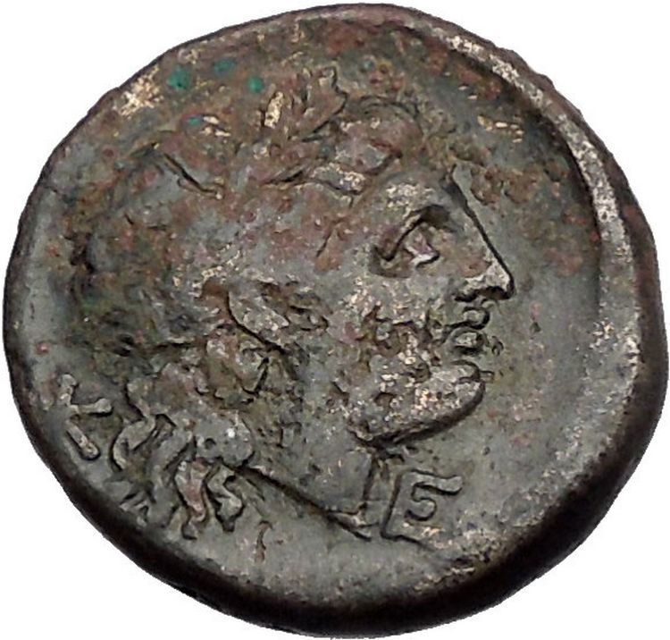 KEBREN in TROAS 387BC RAM APOLLO Ancient Greek RARE Large TYPE Coin i56049