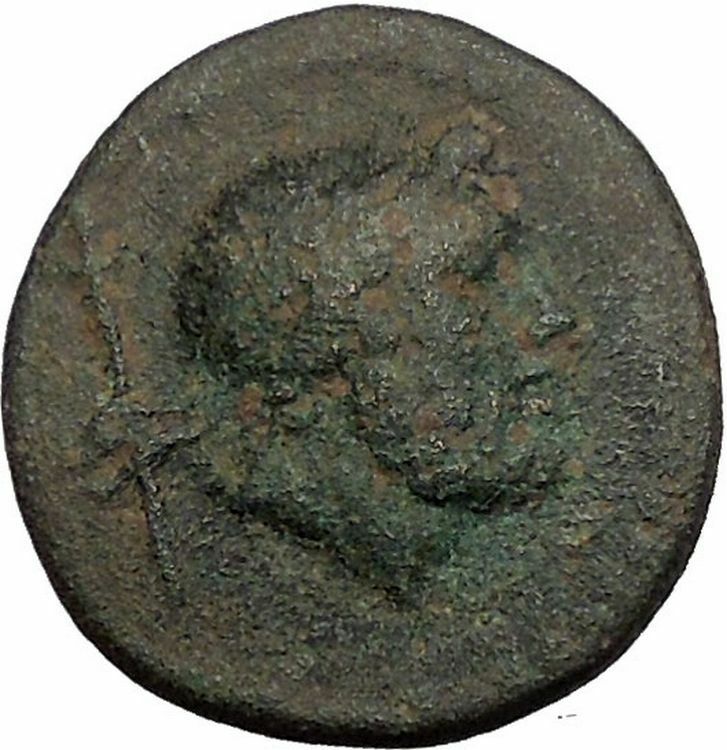 TERMESSOS MINOR in LYCIA 1CenBC Zeus Scepter Thunderbolt RARE Greek Coin i56074