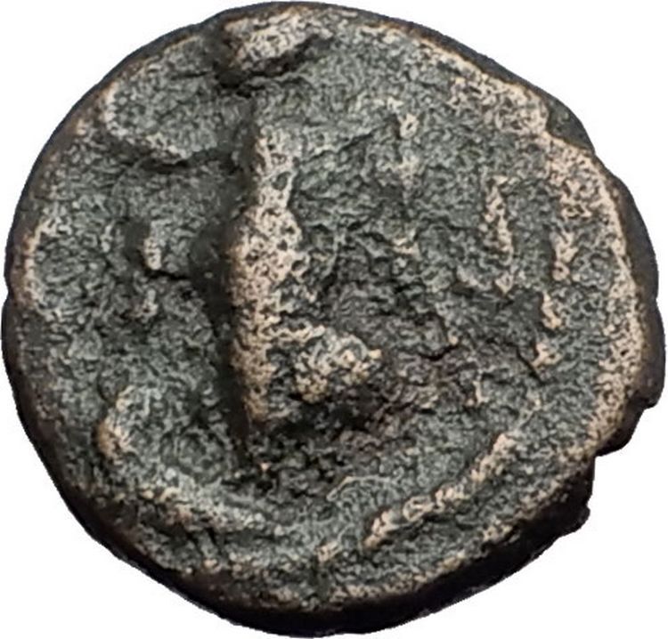 SIDE in PAMPHYLIA 25BC ATHENA NIKE EAGLE Authentic Ancient Greek Coin i59734