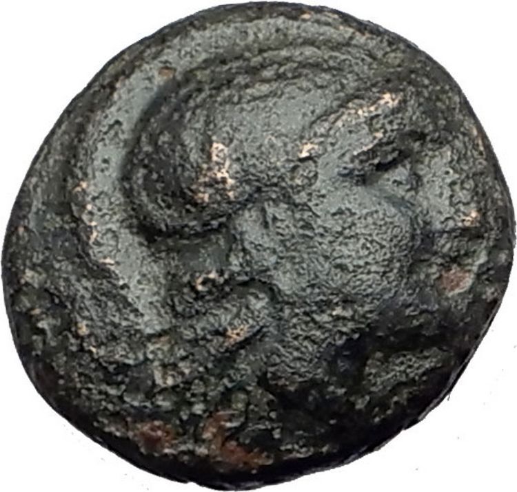 LYSIMACHOS 306BC Thrace King Authentic Ancient Greek Coin ATHENA & LION i63103