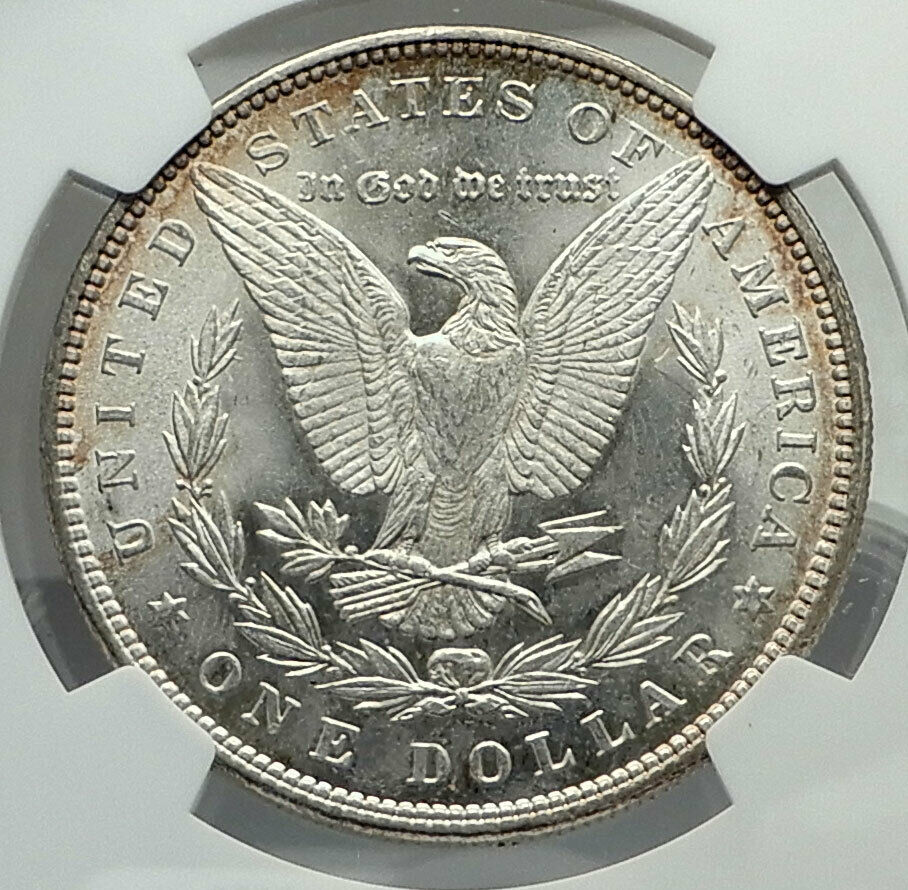 1883 UNITED STATES of America SILVER Morgan US Dollar Coin EAGLE NGC MS i79617