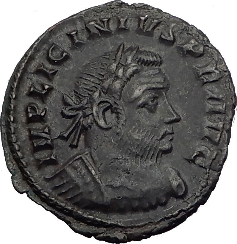 LICINIUS I 315AD Londinium London Mint RARE Authentic Ancient Roman Coin i64013