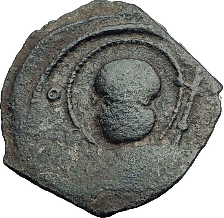 CRUSADERS of Antioch Tancred Ancient 1101AD Byzantine Time Coin St Peter i64810