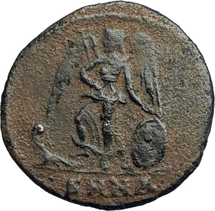 CONSTANTINE I the GREAT Founds Constantinople Original Ancient Roman Coin i67672