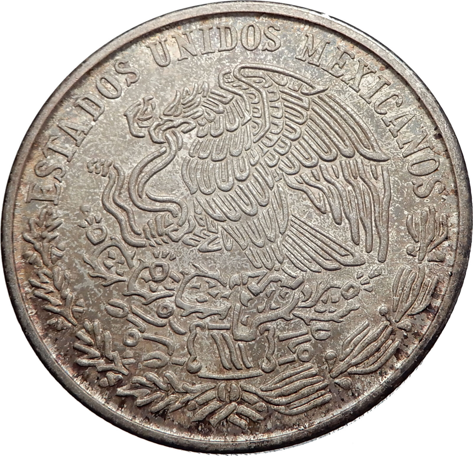 1978 Mexican Independence HERO Jose Maria Morelos Silver 100 Peso Coin i72027