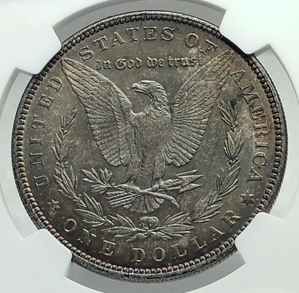 1887 UNITED STATES of America SILVER Morgan US Dollar Coin EAGLE NGC MS i79608