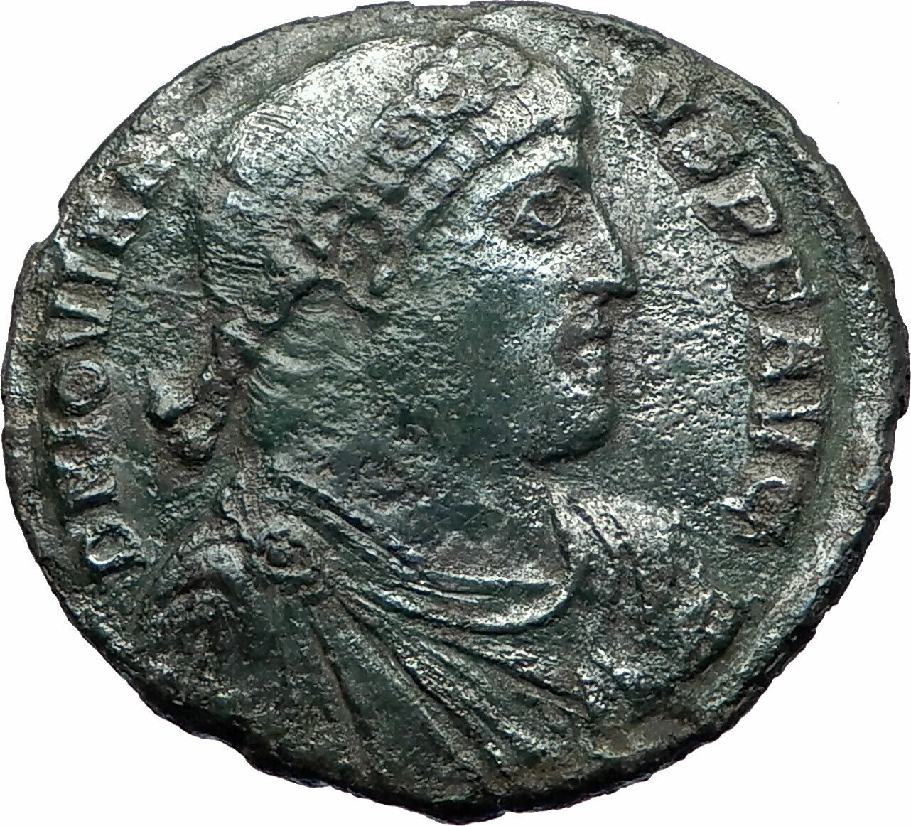 JOVIAN Rare Large AE1 363AD Constantinople Authentic Ancient Roman Coin i73517