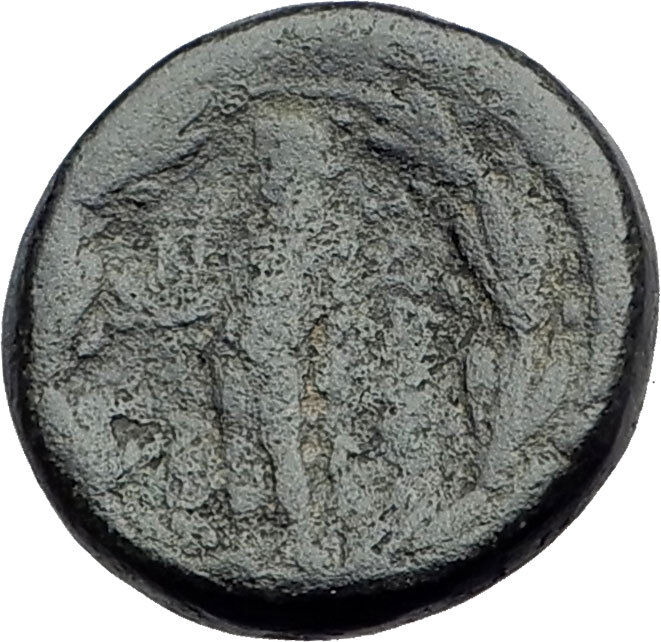 SARDES Lydia Genuine 133BC Authentic Ancient Greek Coin HERCULES & APOLLO i64545