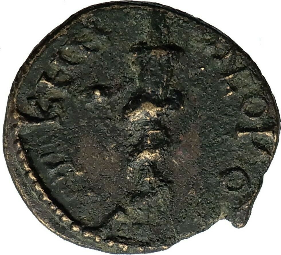 SEVERUS ALEXANDER 222AD Cyzikus Kyzikos Ancient Roman Coin SERPENT TORCH i77158