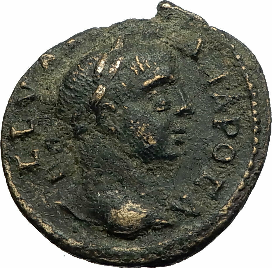 SEVERUS ALEXANDER 222AD Cyzikus Kyzikos Ancient Roman Coin SERPENT TORCH i77158