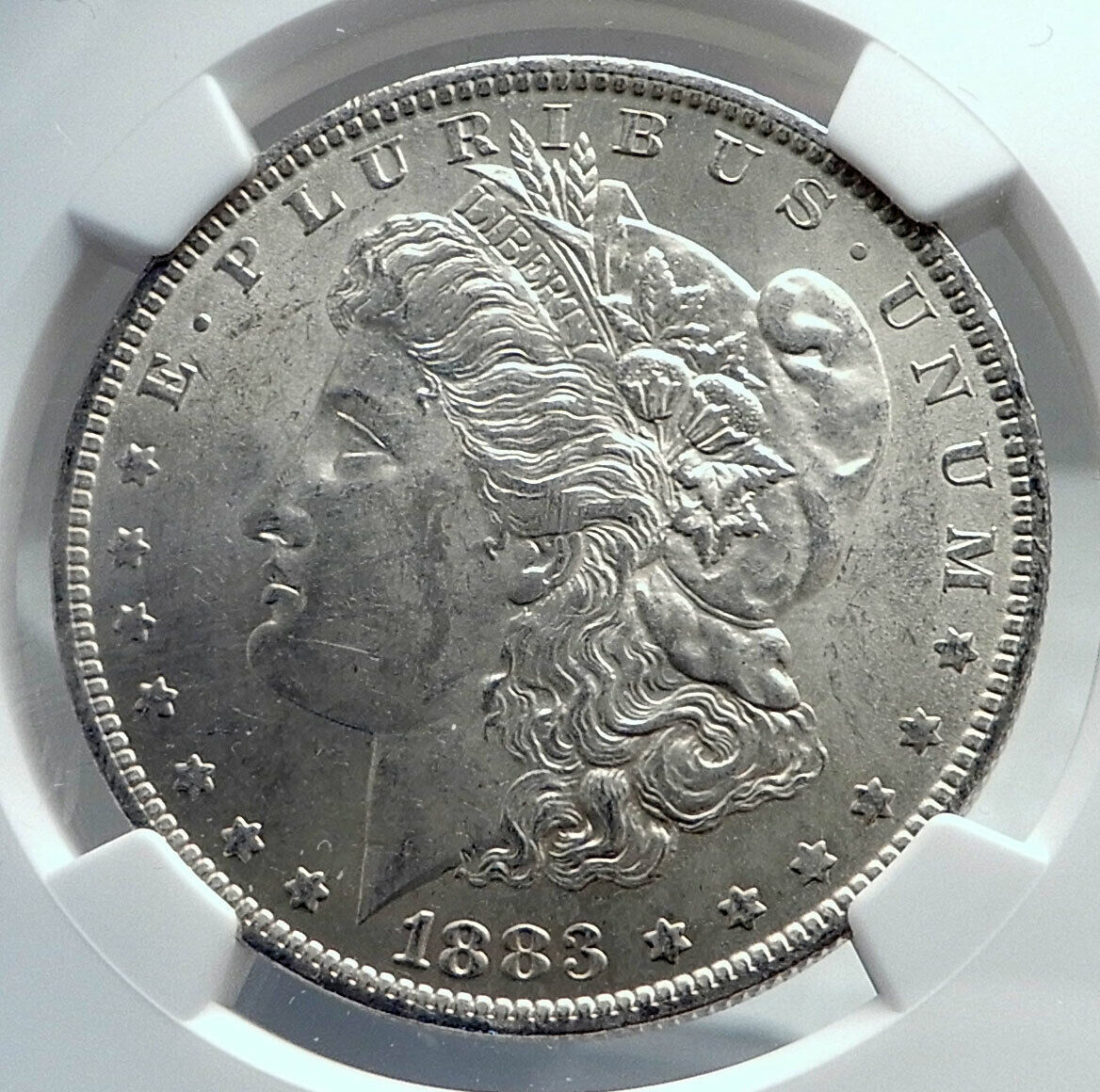 1883 UNITED STATES of America SILVER Morgan US Dollar Coin EAGLE NGC MS i81181