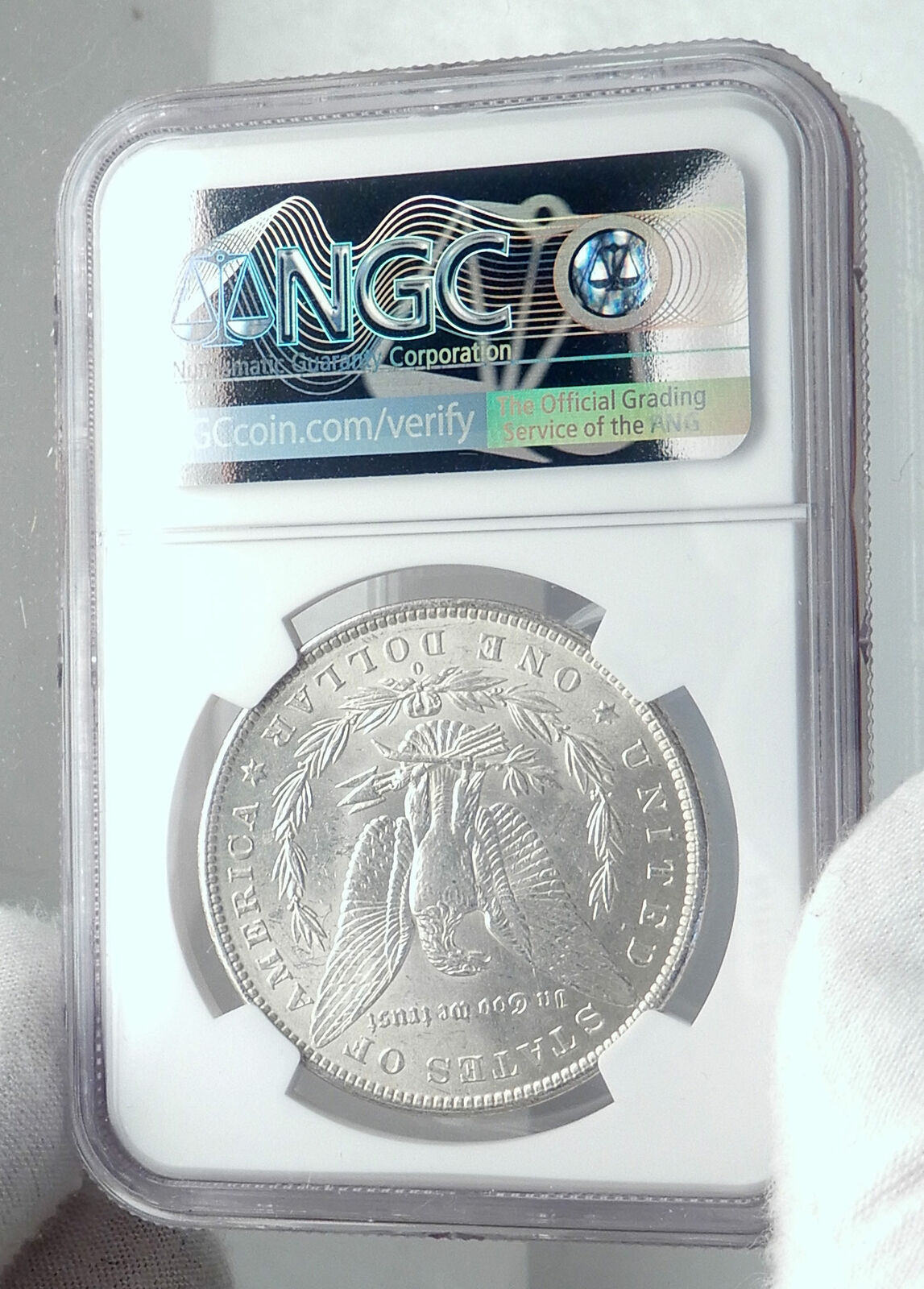 1883 UNITED STATES of America SILVER Morgan US Dollar Coin EAGLE NGC MS i81181