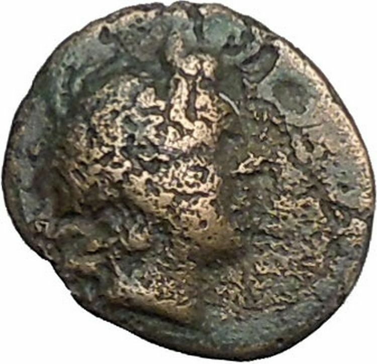 Kaunos in Caria 191BC Ancient Greek Coin Alexander the Great Cornucopia i49009