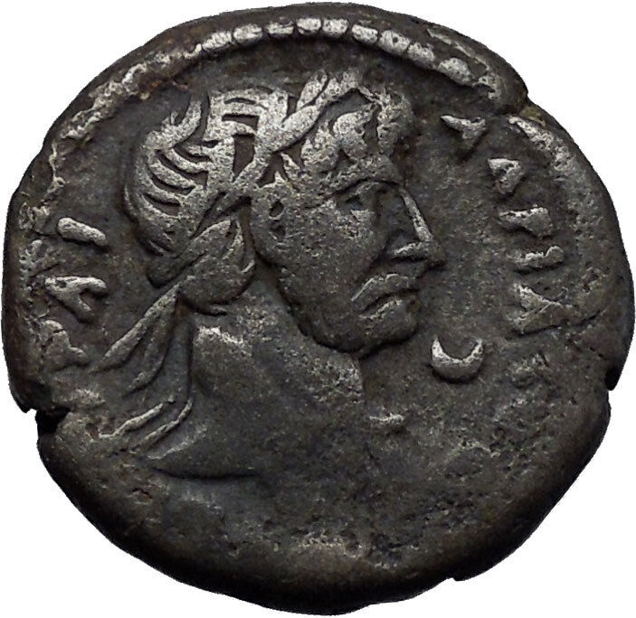 HADRIAN 121AD Alexandria Egypt Tetradrachm Conopus Osiris Roman Coin Rare i49083