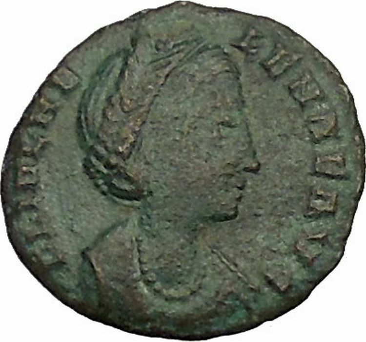 Helena ' Saint ' Constantine the Great Mother Ancient Coin Peace Cult i52812