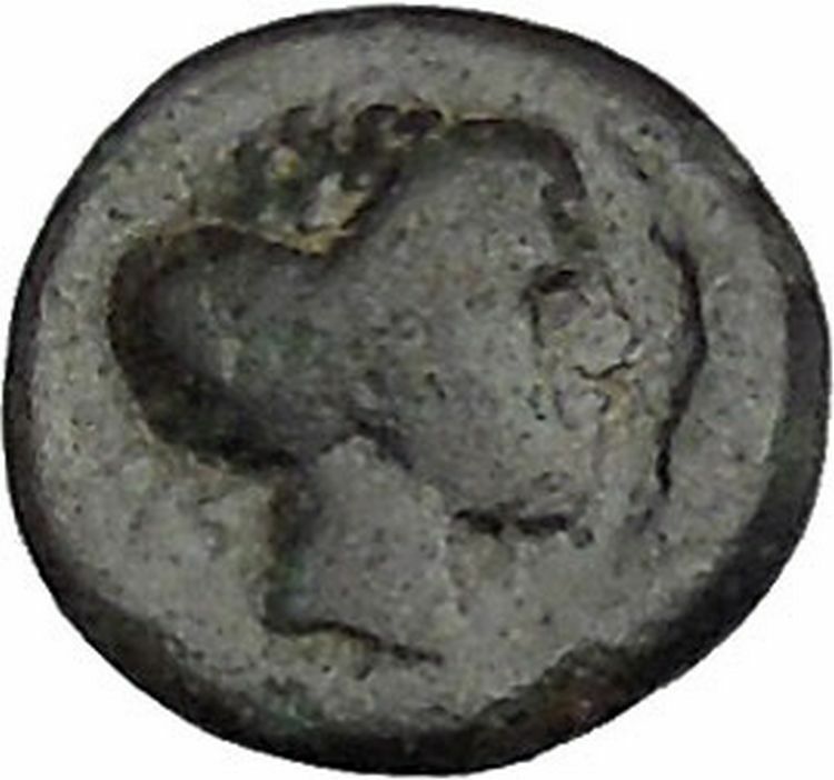 ASIA MINOR Uncertain Greek Coin 4-3CenBC Apollo Nymph Rare UNPUBLISHED i50527