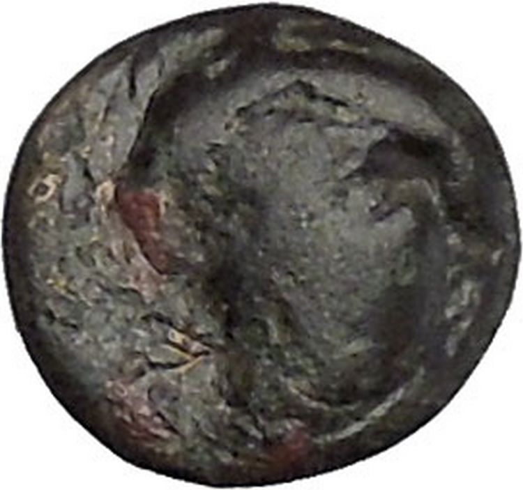 ASIA MINOR Uncertain Greek Coin 4-3CenBC Apollo Nymph Rare UNPUBLISHED i50527