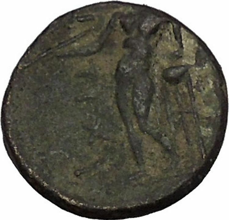 ANTIOCHOS III Megas 223BC Seleukid Apollo Tripod Rare Ancient Greek Coin i53681