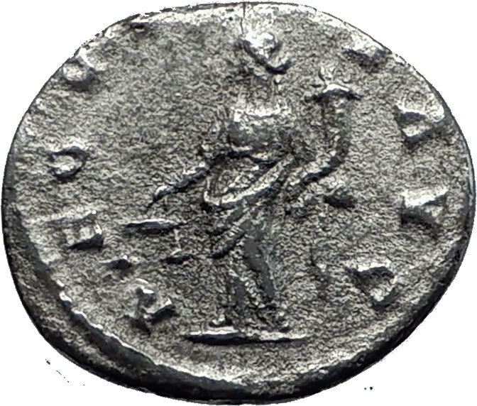 Severus Alexander 222AD Rome Genuine Silver Ancient Roman Coin Equality i60469